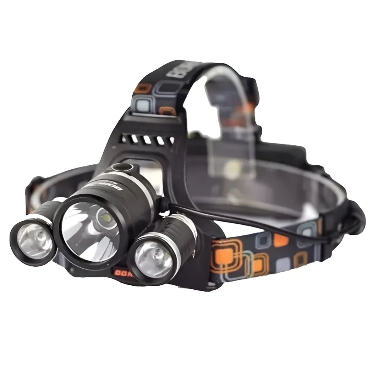 GENERICO - Linterna Frontal 5000 Lúmenes Led Minero