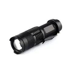 GENERICO - Linterna Led Táctica 350 Lúmenes Resistente Al Agua - Ps Color de la linterna Negro Color de la luz Blanco