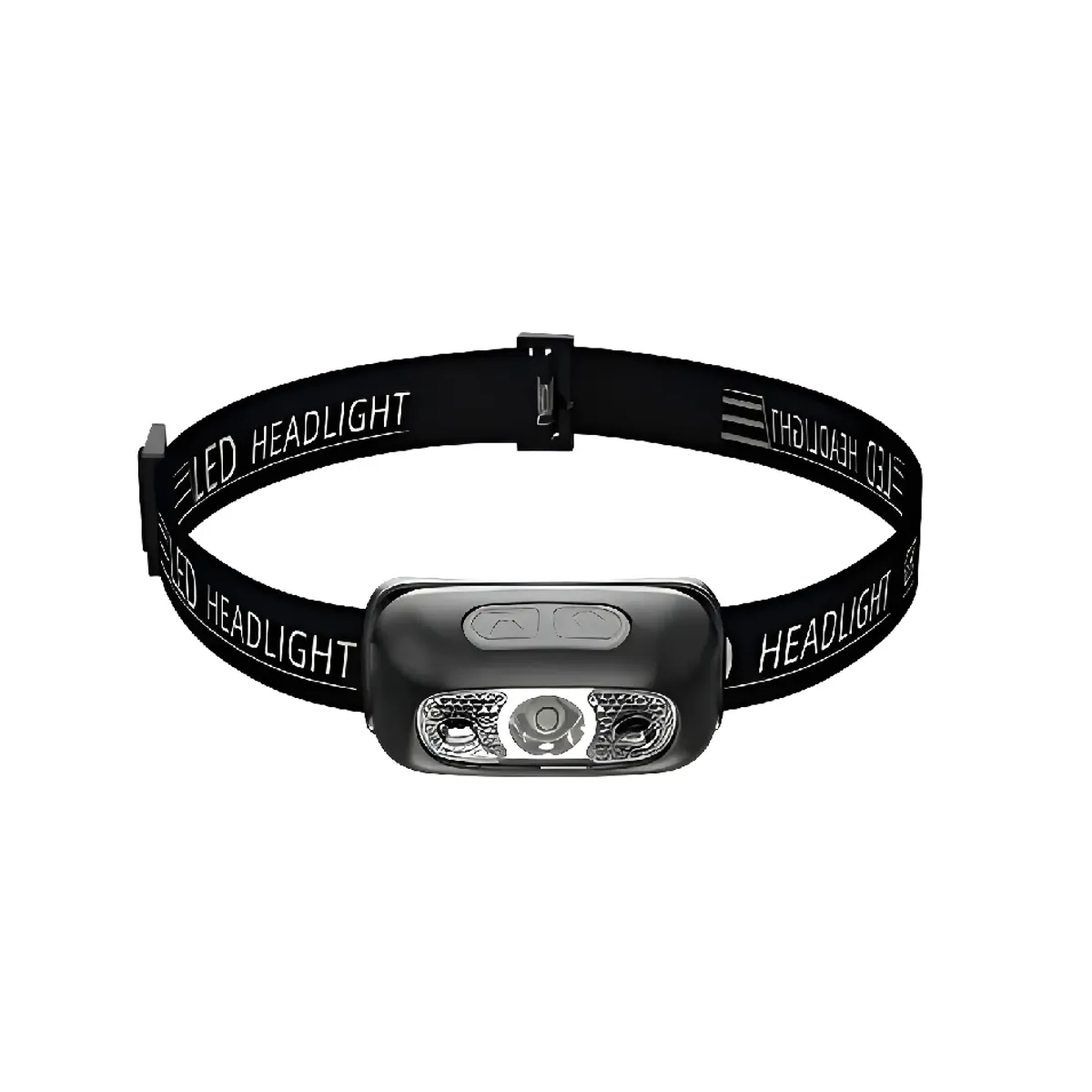 GENERICO - Mini Linterna Frontal Led Recargable Por Usb Luz De Cabeza