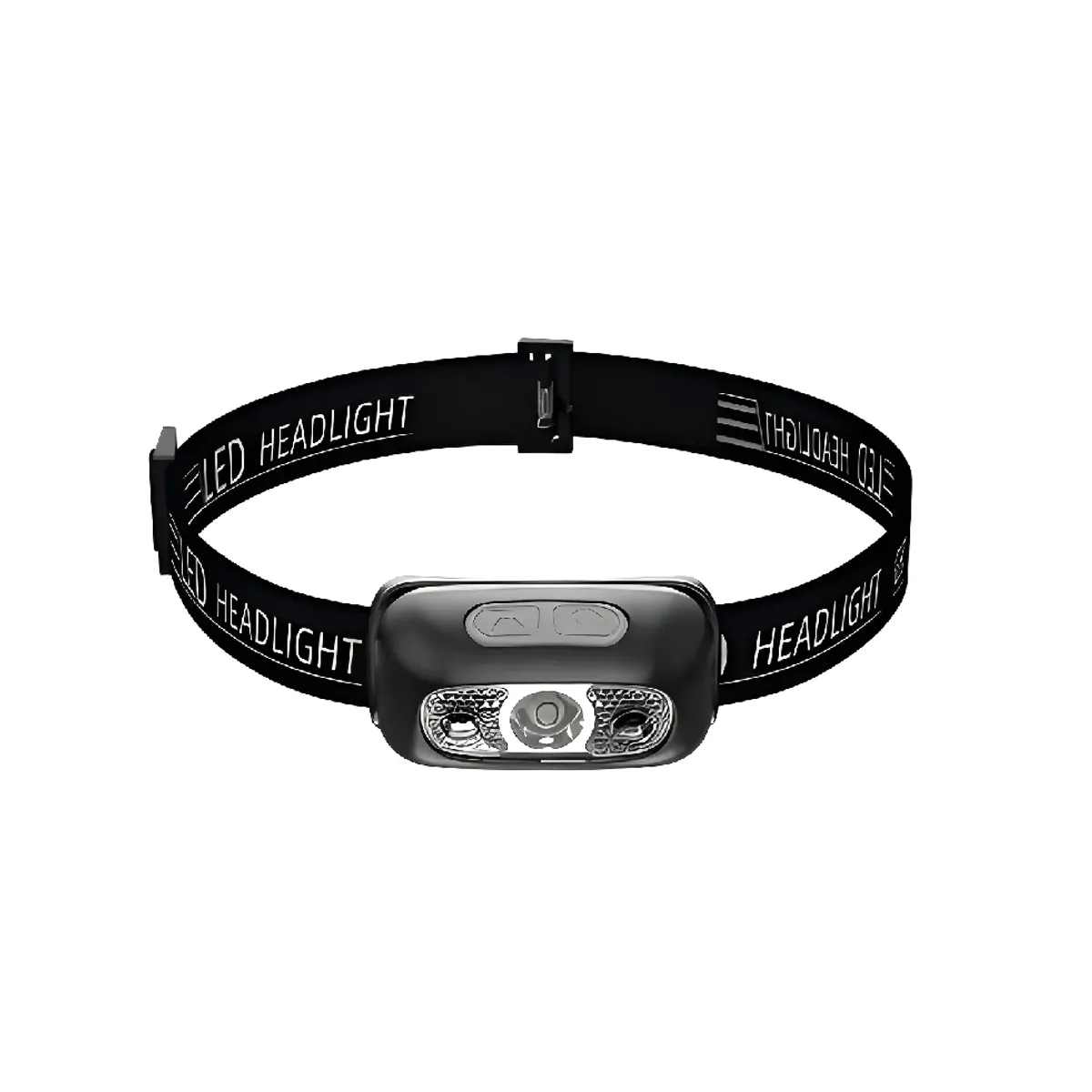 GENERICO - Mini Linterna Frontal Led Recargable Por Usb Luz De Cabeza