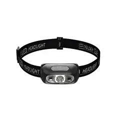 GENERICO - Mini Linterna Frontal Led Recargable Por Usb Luz De Cabeza