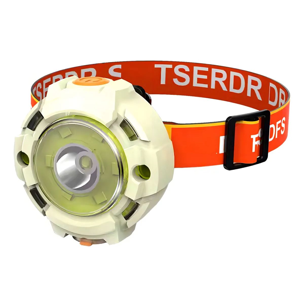 GENERICO - Linterna Frontal Led Minero Cintillo Led Carga Usb 6 Modos Linterna Beige Luz Blanco
