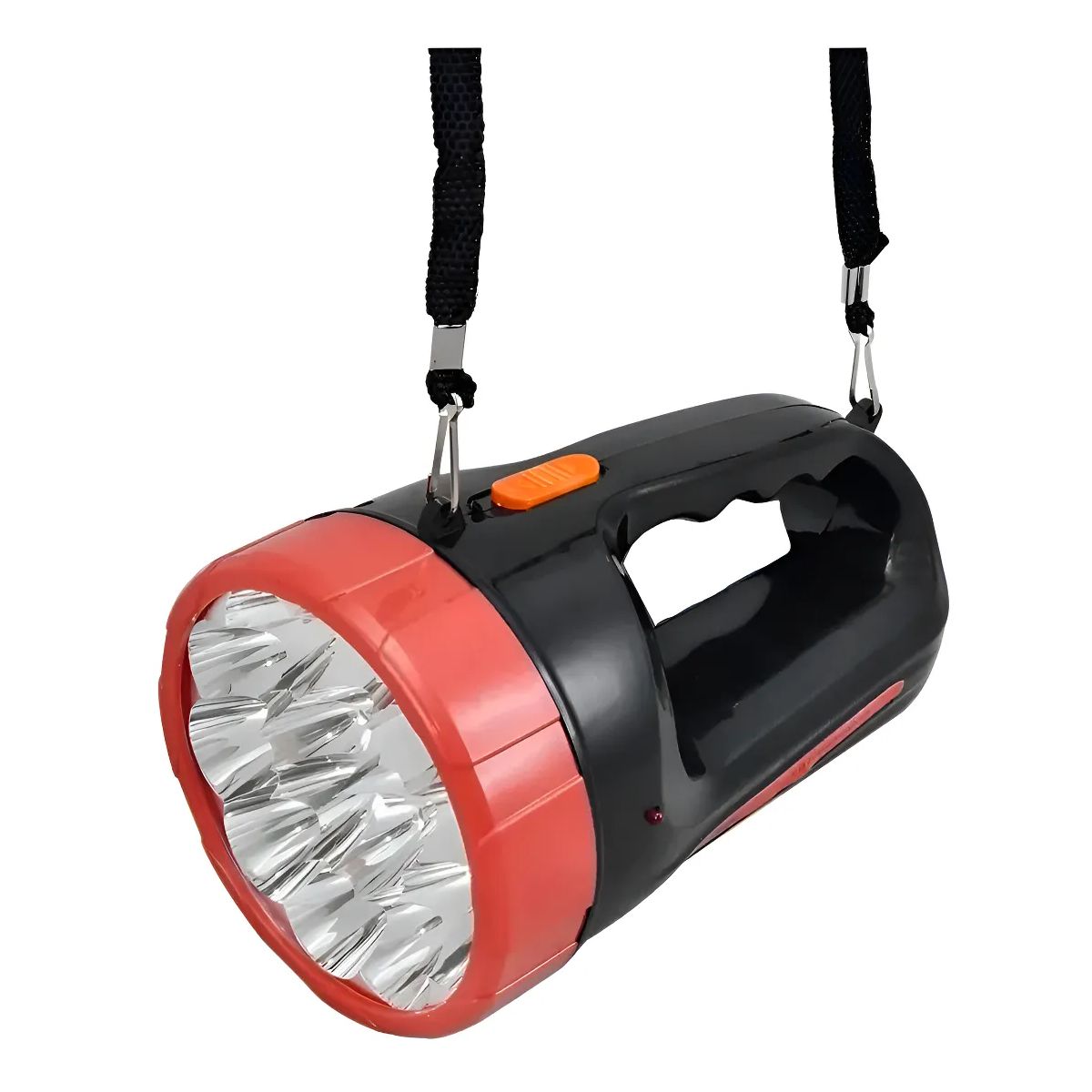 GENERICO - Linterna Led De Mano Recargable 15 Led Dejavú Blanco Negro