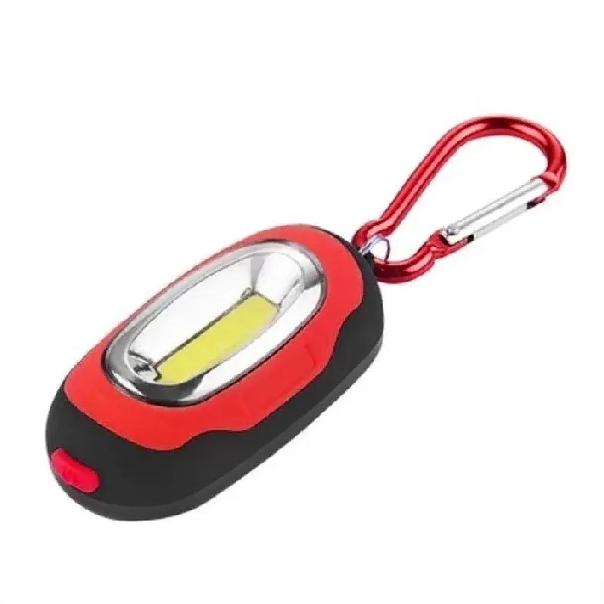 GENERICO - Pak 24 Linternas Mini Cob Luz Led Llavero A Pila Aaa Blanco