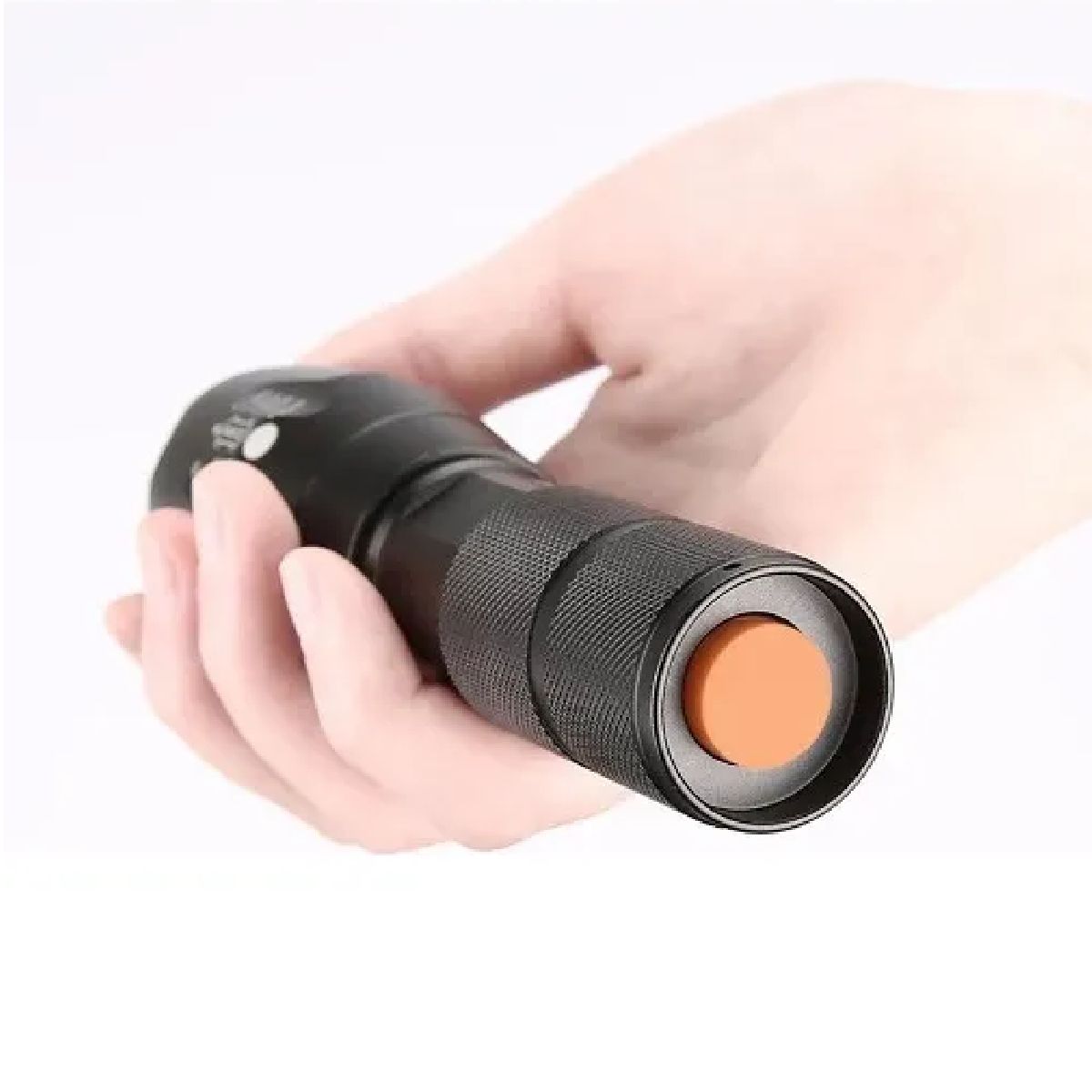 GENERICO - Linterna Recargable Led 10000 Lumen T6 Zoom 5 Modos  Promot Blanco Negro
