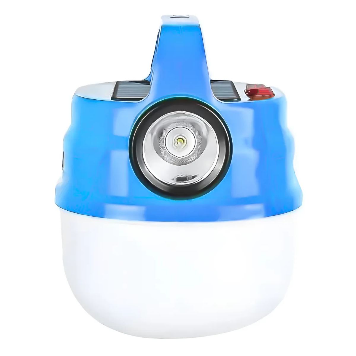 GENERICO - Lámpara Linterna Led Solar Recargable Indicador Carga Hb-v80