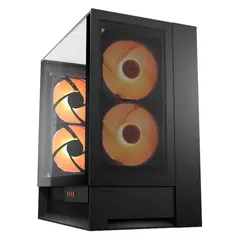 COUGAR - Gabinete Gamer OMNYX BLACK 4 ventiladores 160 mm ARGB incluidos
