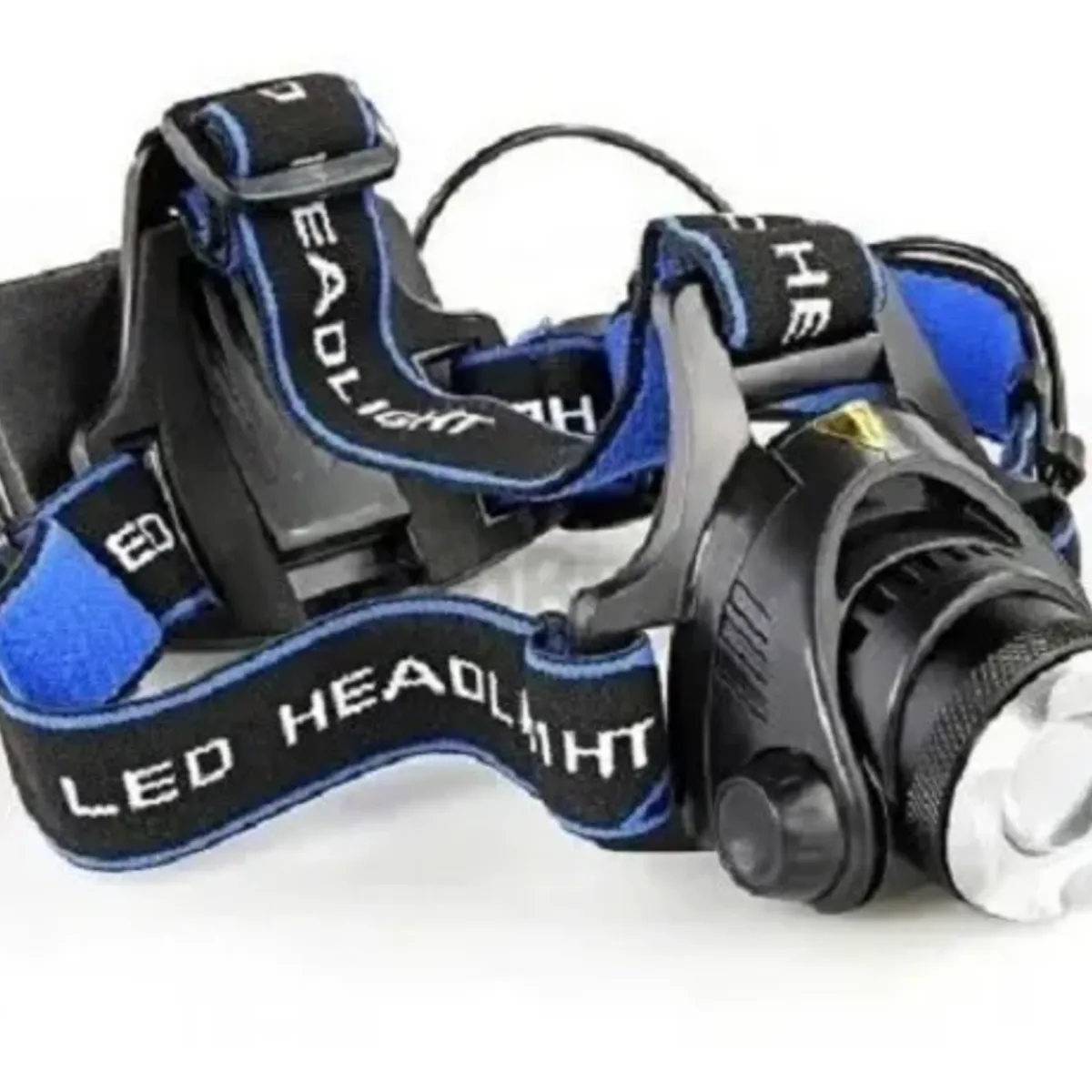 GENERICO - Linterna Frontal Recargable Led De Cabeza 1600 Lúmenes