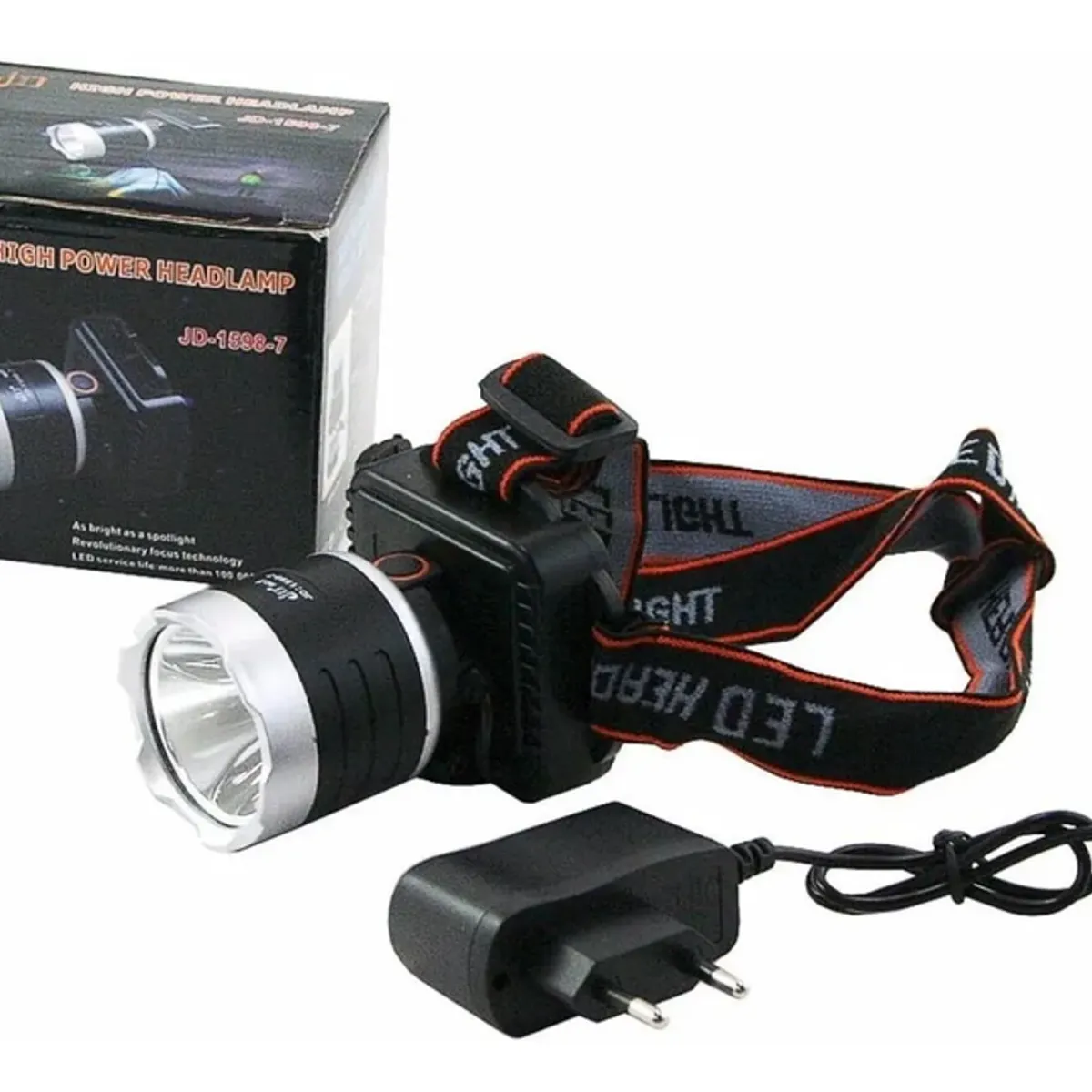 GENERICO - Linterna Frontal Cintillo Minero Led Cree 500 Lumenes