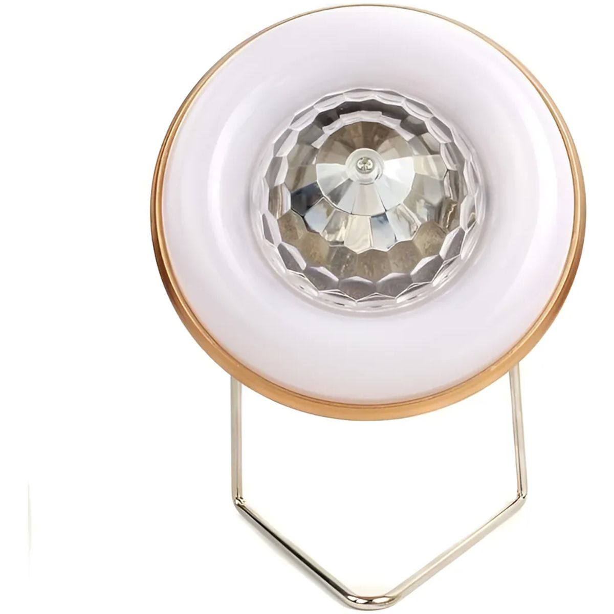 GENERICO - Linterna Led Solar Camping Con Luz Giratoria Blanco