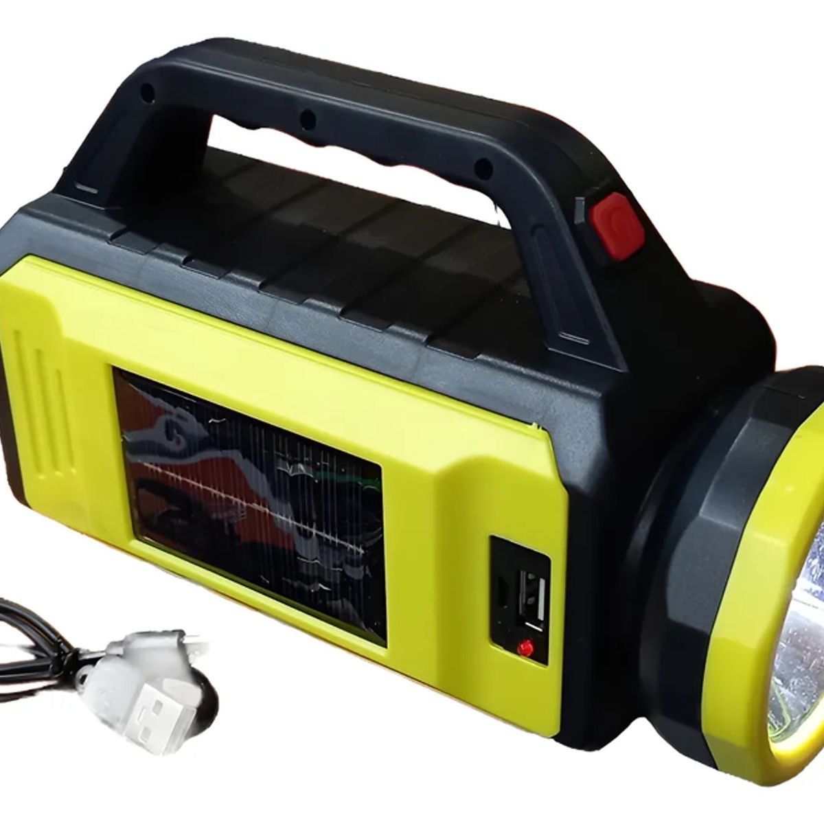 GENERICO - Linterna Multifuncional 3 In 1 Carga Solar