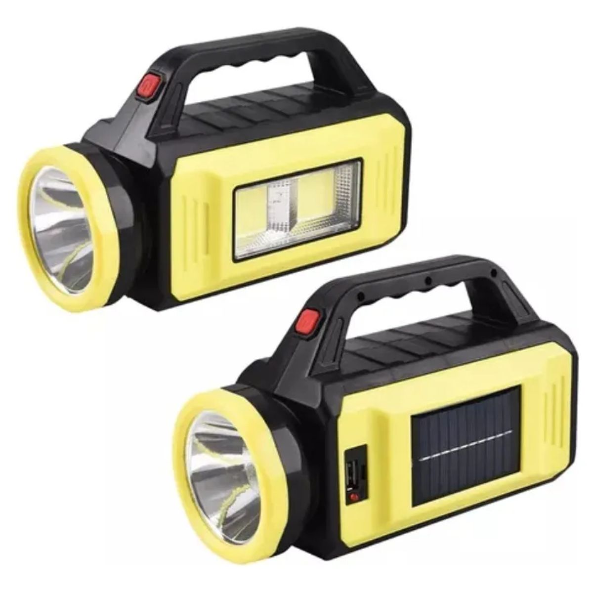 GENERICO - Linterna Multifuncional 3 In 1 Carga Solar