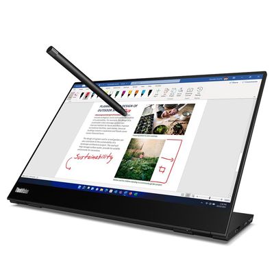 Imagen 2 del producto Monitor portatil ThinkVIsion M14T Gen2 WLED 2240x1400 14