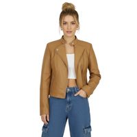 Chaqueta Ecocuero Biker Mujer Olimpus