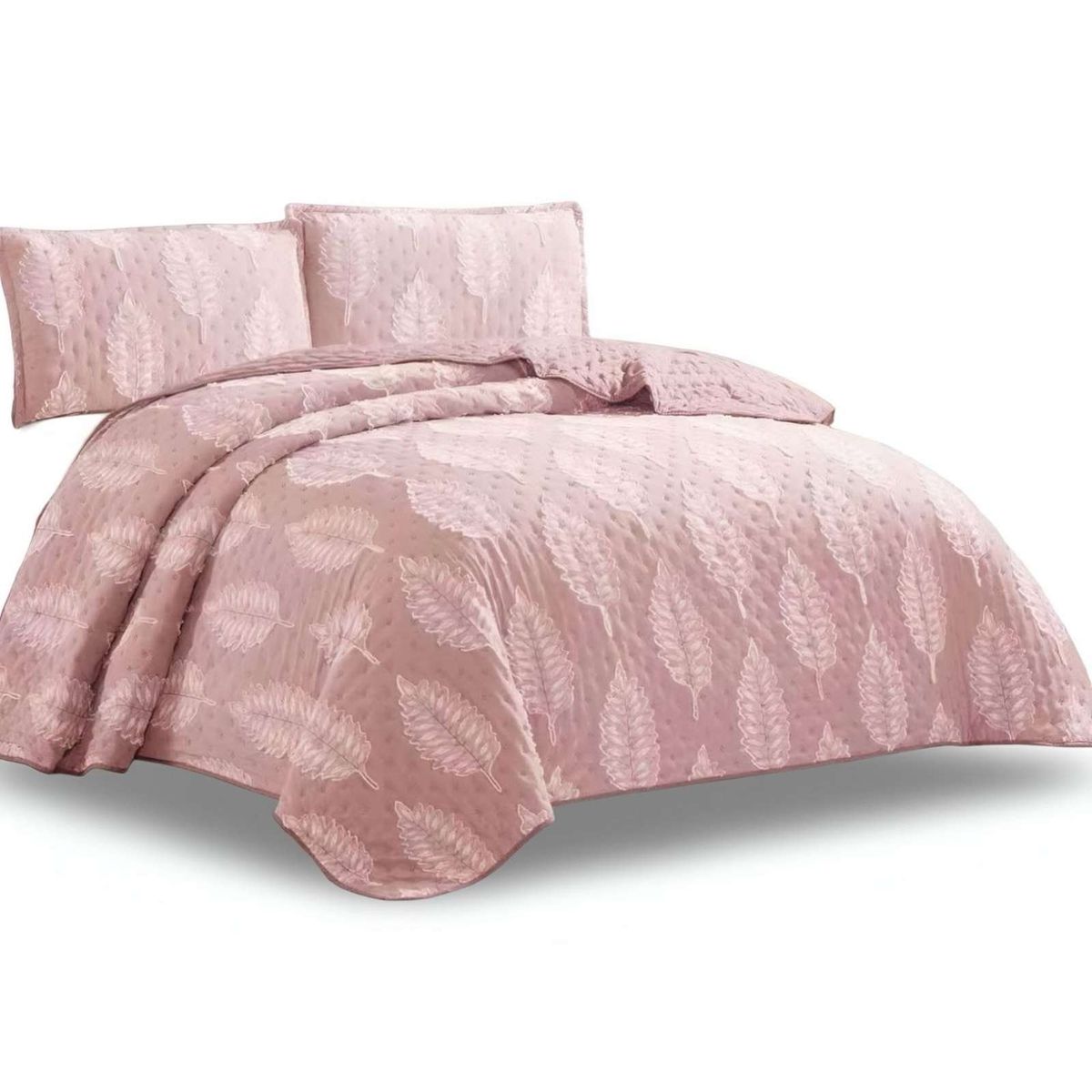 GENERICO - CUBRECAMA QUILT TUFTING DE LUJO SUAVE KING