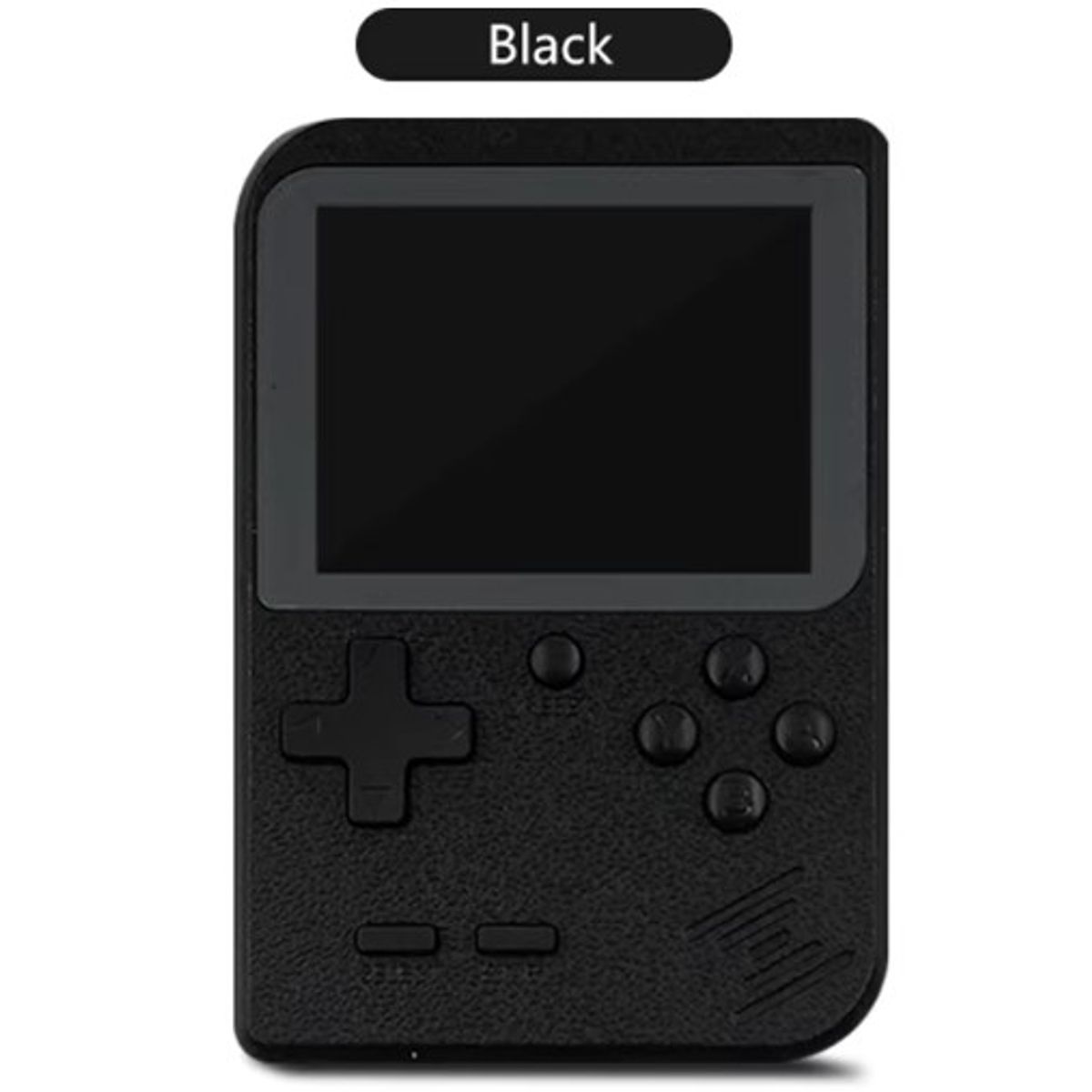 GENERICO - Mini Consola de Video juegos Portátil de 400 Juegos Color Negro