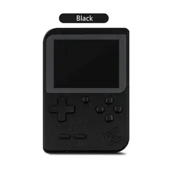 GENERICO - Mini Consola de Video juegos Portátil de 400 Juegos Color Negro