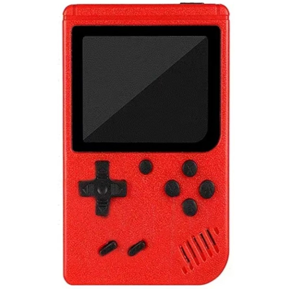 GENERICO - Mini Consola de Video juegos Portátil de 400 Juegos Color Rojo
