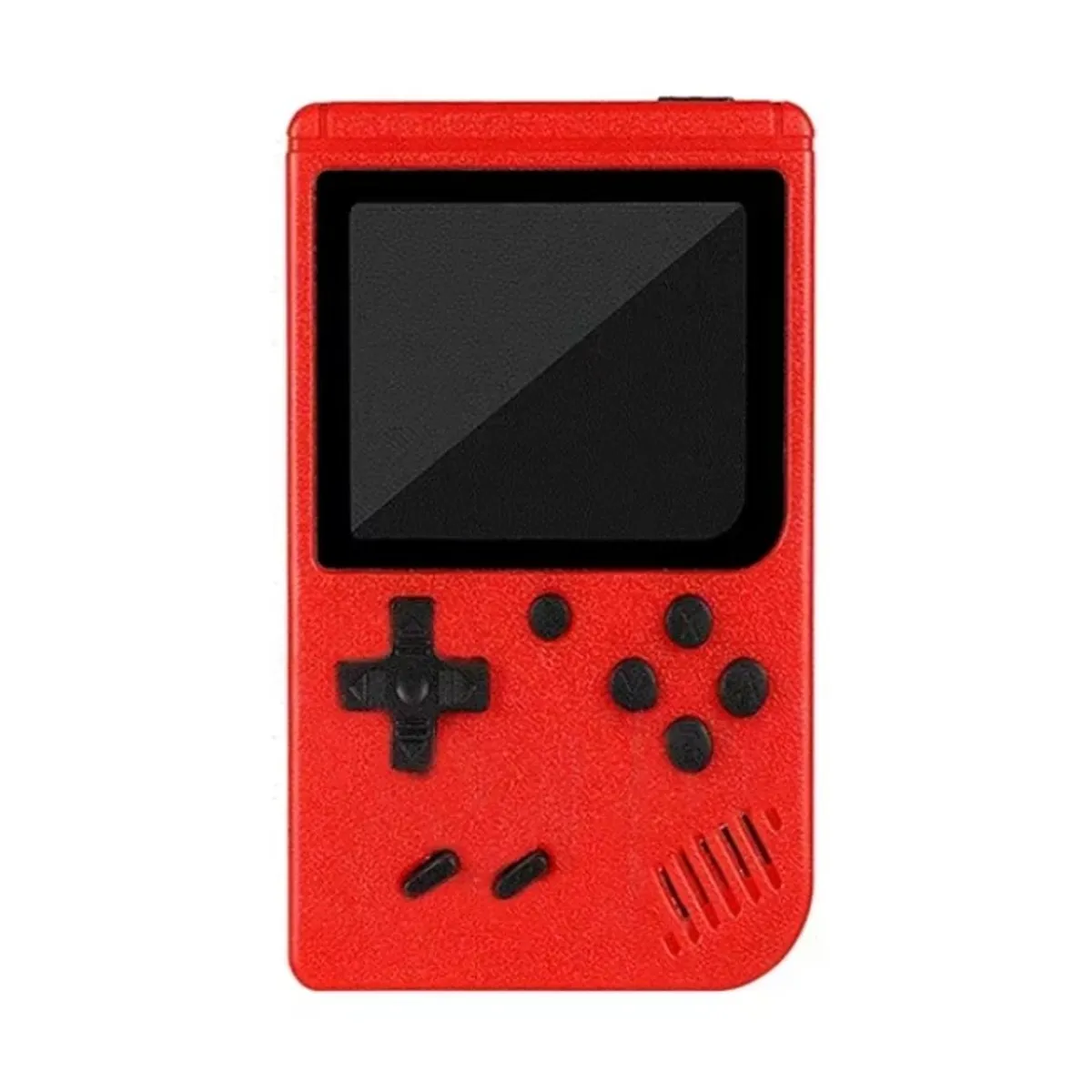 GENERICO - Mini Consola de Video juegos Portátil de 400 Juegos Color Rojo