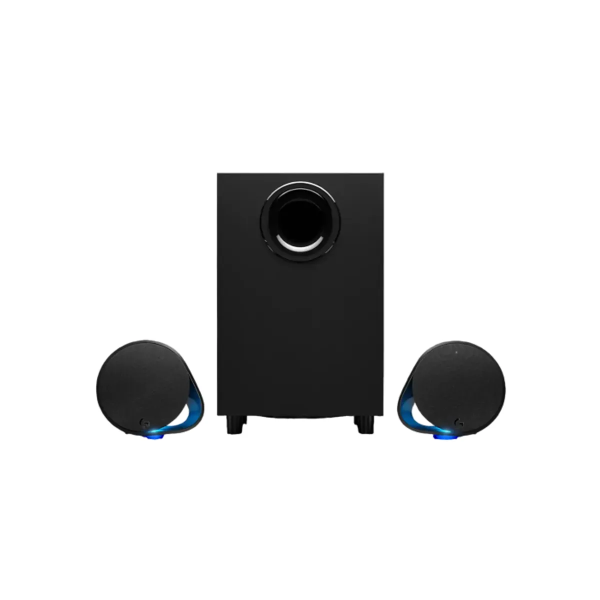 LOGITECH - Logitech G560 Parlantes Gamer 2.1 RGB LIGHTSYNC, Bluetooth, USB, 240W, Sonido Envolvente, Negros