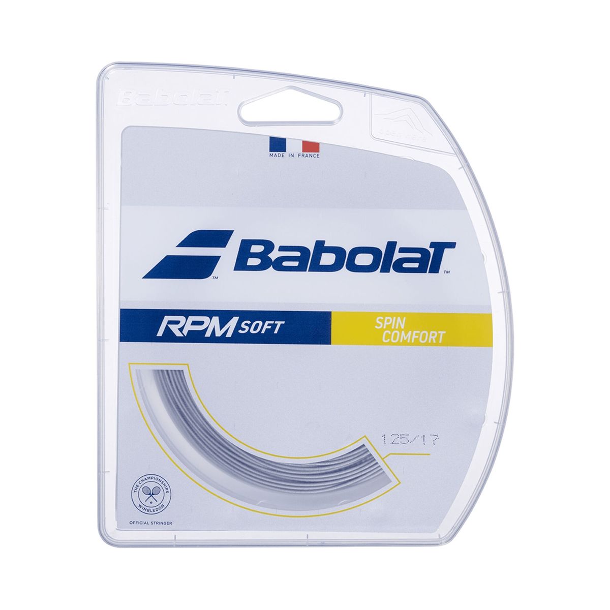 BABOLAT - Cuerda Babolat Rpm Soft Gris 1.25 - 12m