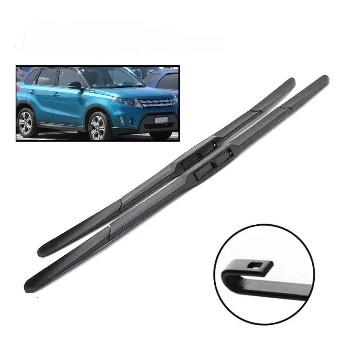 GENERICO - Plumillas Limpiaparabrisas Frontal Suzuki Vitara 2015-2022