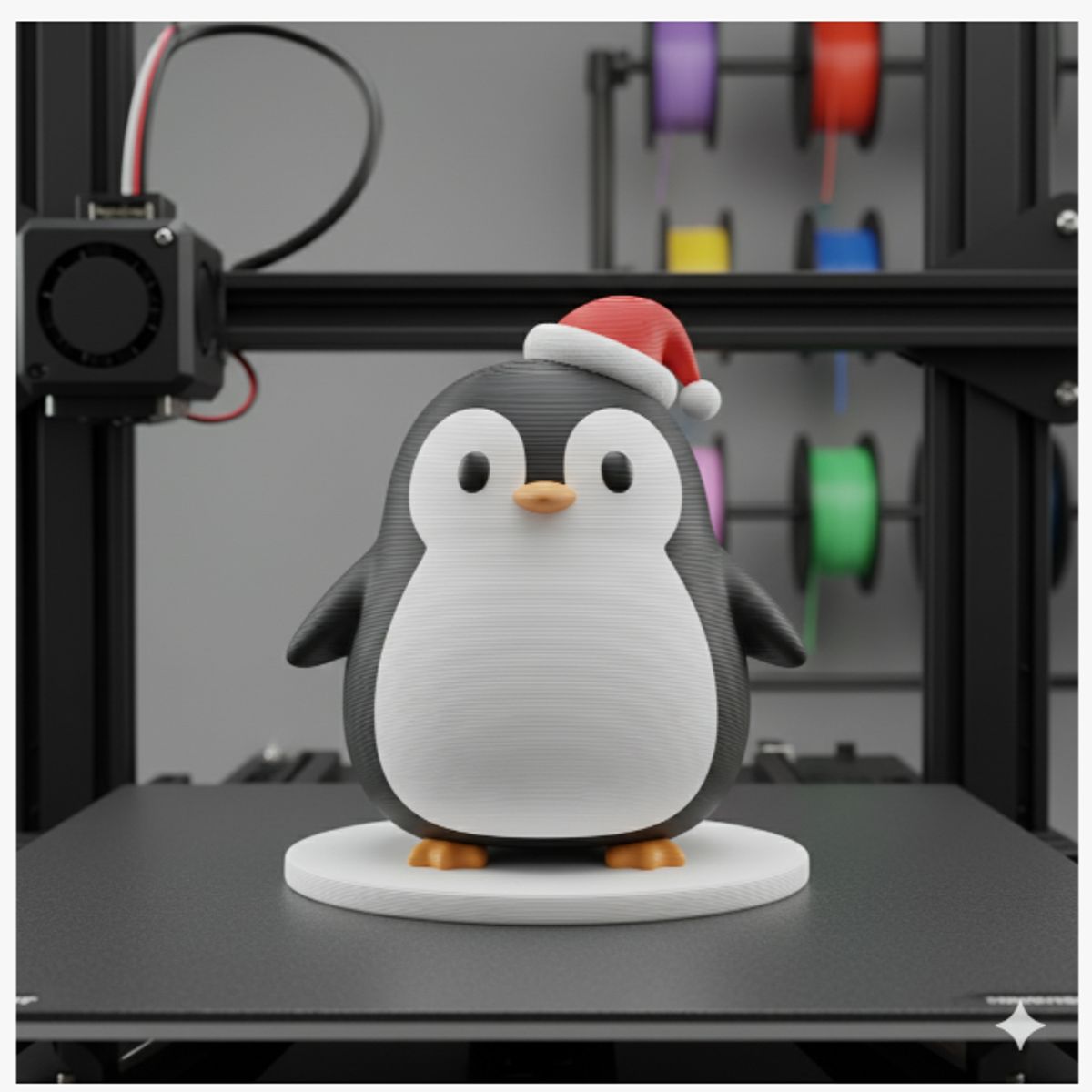 GENERICO - Lindo pingüino navideño - Decoración Navideña