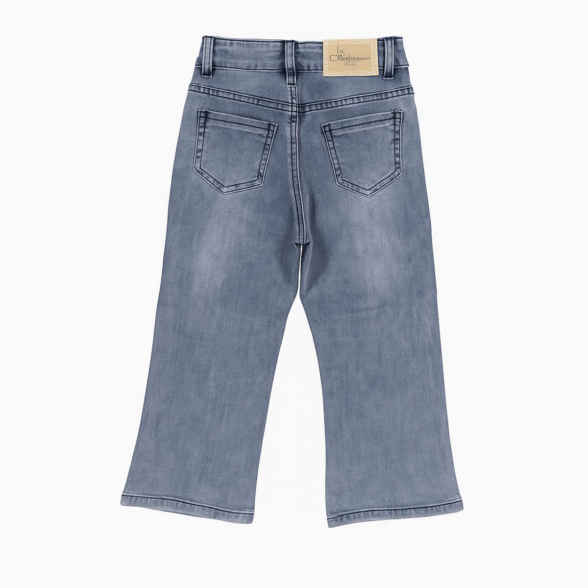 KIBOU - Pantalon Jean Niña Con Corazones Brillantes Y Estilo Moderno