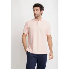 TRIAL - Polera Polo Pique Algodón Marini Coral