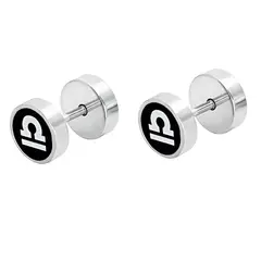 GENERICO - Aros Punk Silver Ring Signo Libra Hombre Mujer Moda