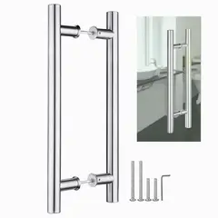 GENERICO - Manillon Puerta Acero Inoxidable 100cm Toda Clase De Puerta