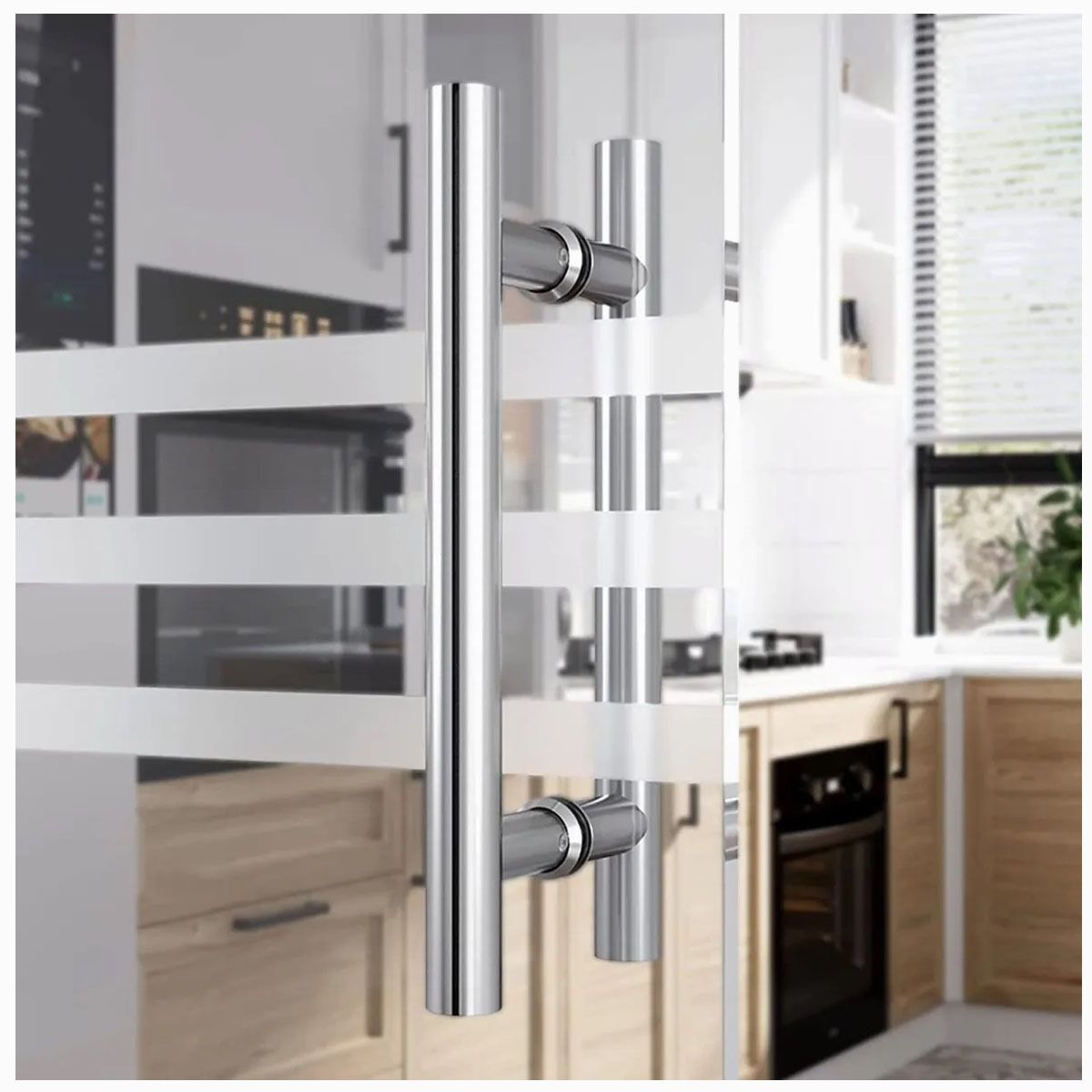 GENERICO - Manillon Puerta Acero Inoxidable 100cm Toda Clase De Puerta