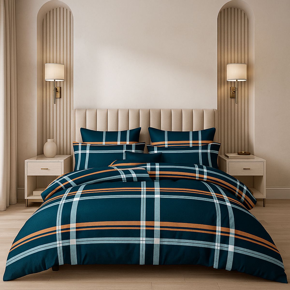 ARMONIA - Sábana 2½ Plazas 800 Hilos Diseño Americano 837G