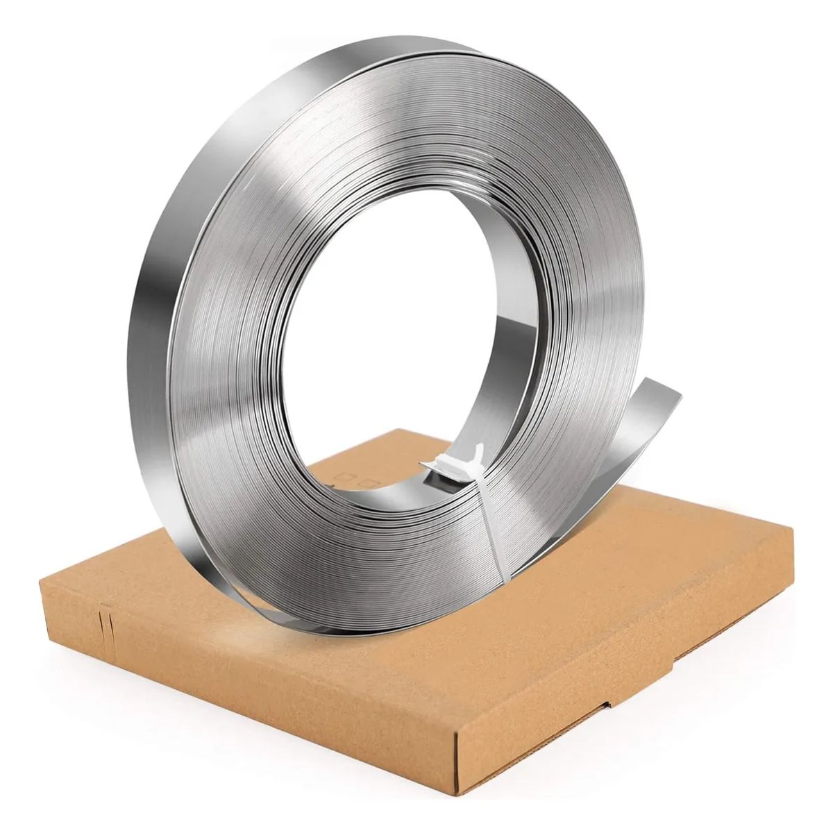 Rollo De Flejado Cinta O Fleje Acero Inoxidable 1/2 X 30 Mts, marca GENERICO - Foto Principal