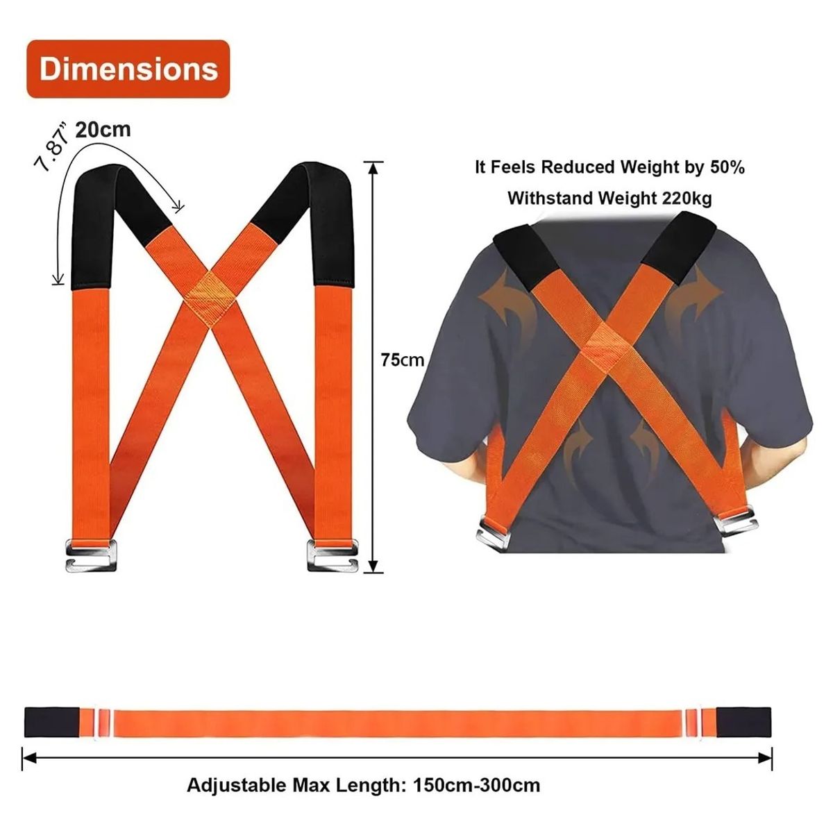 GENERICO - Kit Correas De Seguridad Para Muebles Ajustable Refrigerador