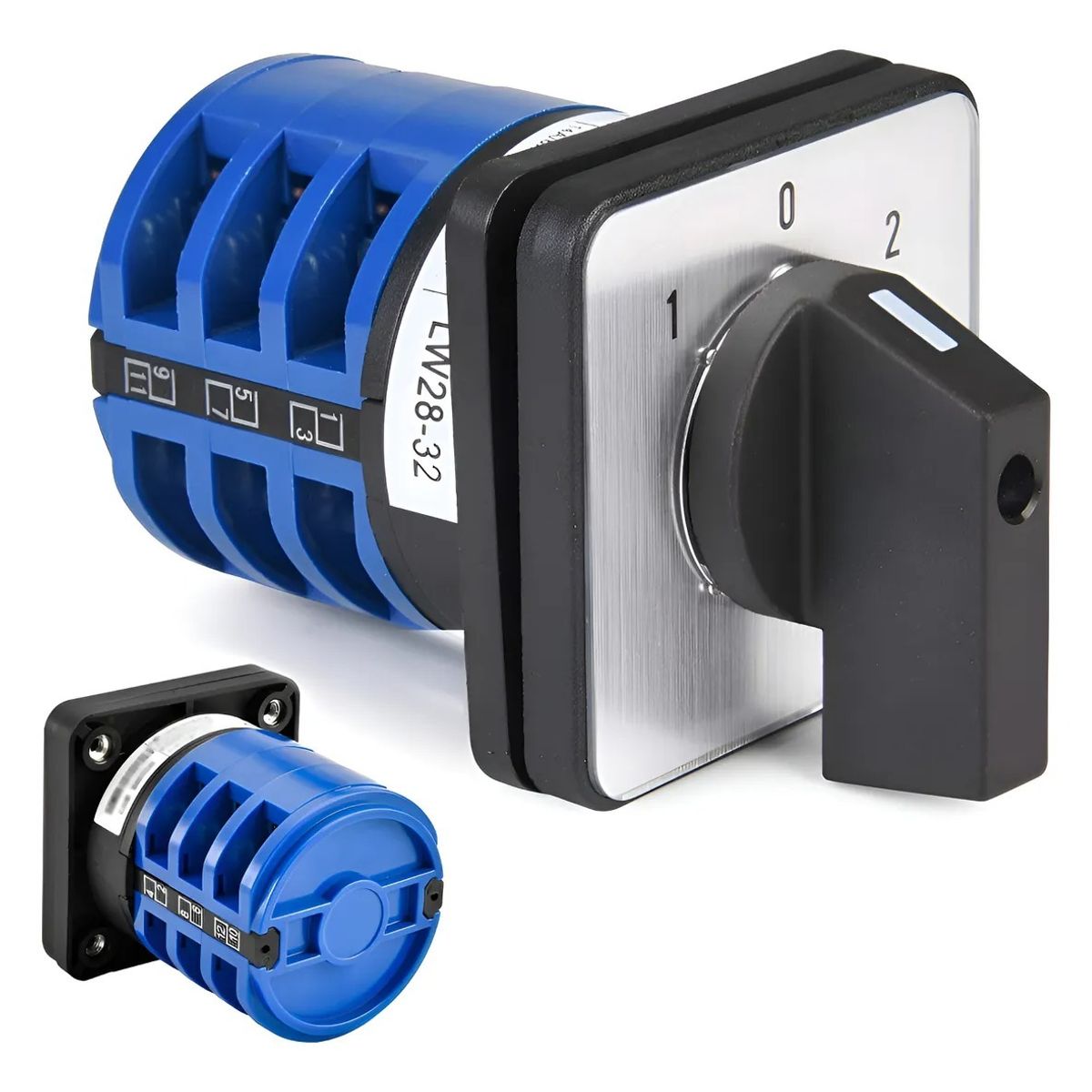 GENERICO - Selector Tipo Pacco 3 Posiciones 32a 1-0-2 Conmutador 3polos