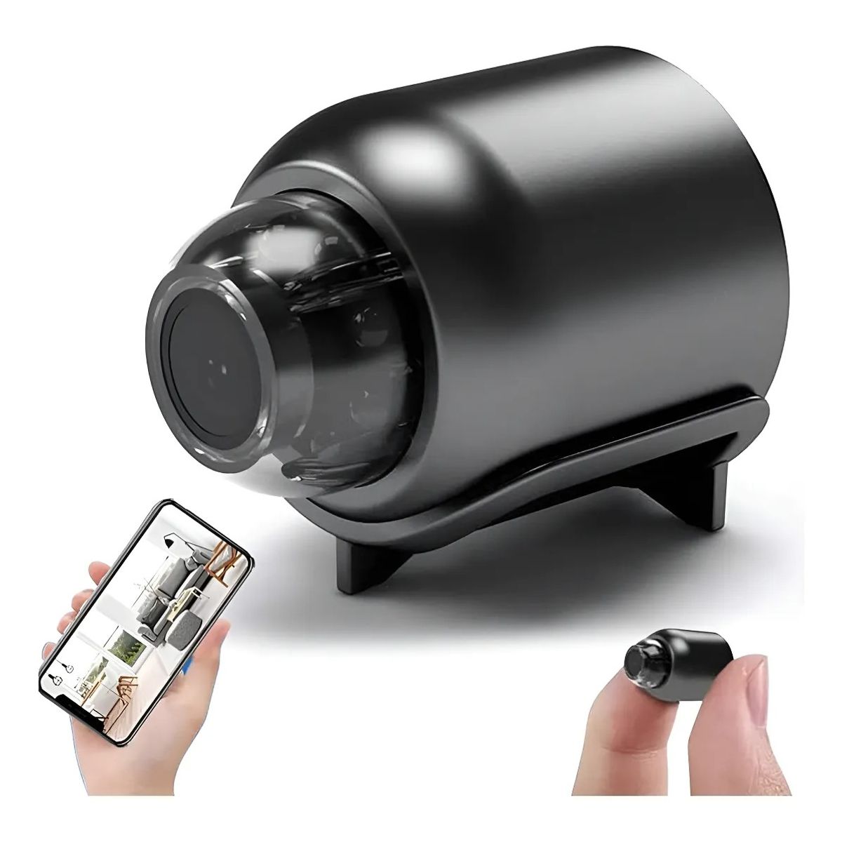 GENERICO - Nocturna Ip Wifi De Micro Mini Cámara Inalámbrica De Visión