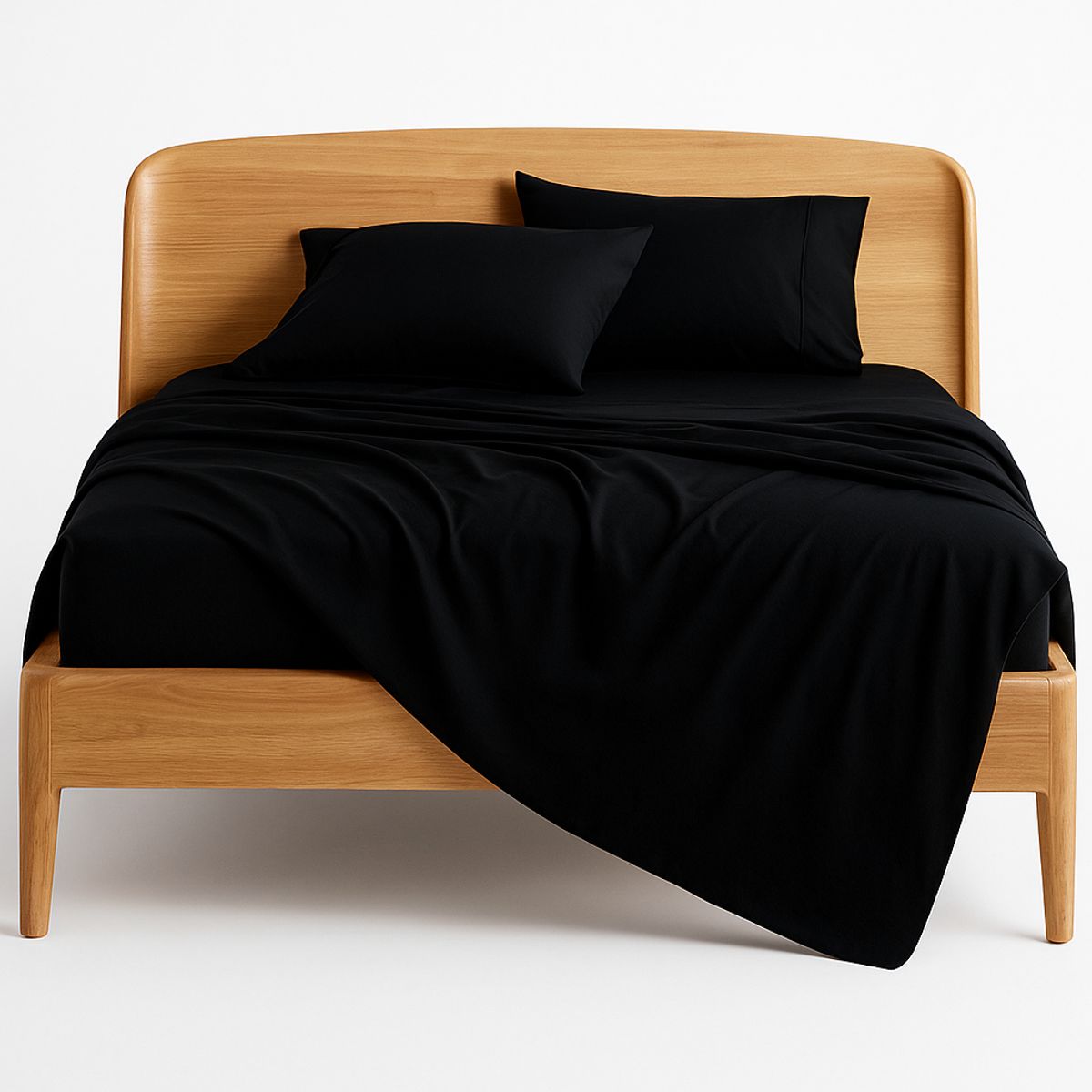 ARMONIA - Sábana 2½  Plazas 800 Hilos Liso Morado v13 7EF