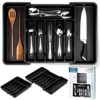 Organizador De Cubiertos Expandible, 8 Compartimientos