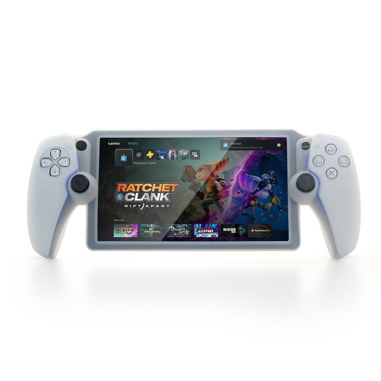 DOBE Funda de Silicona Suave para PS5 control Portátil Color Blanco