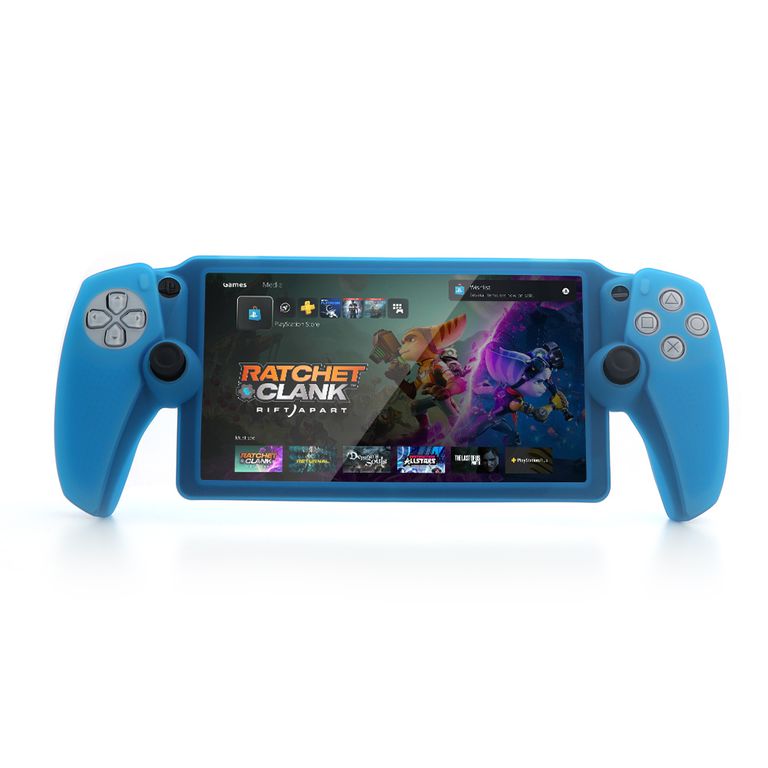 DOBE Funda de Silicona Suave para PS5 control Portátil Color Azul