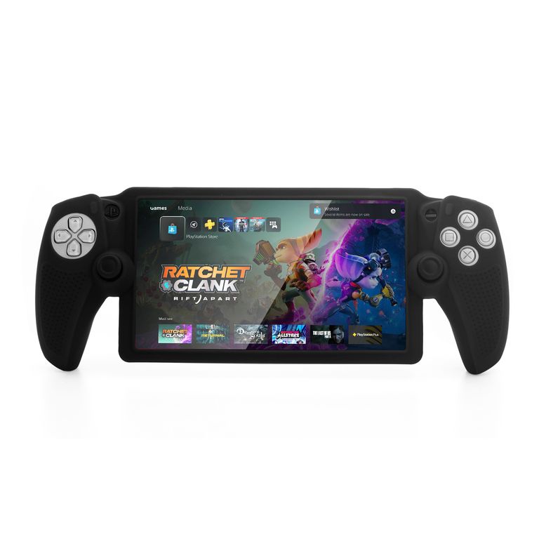 DOBE Funda de Silicona Suave para PS5 control Portátil Color Negro