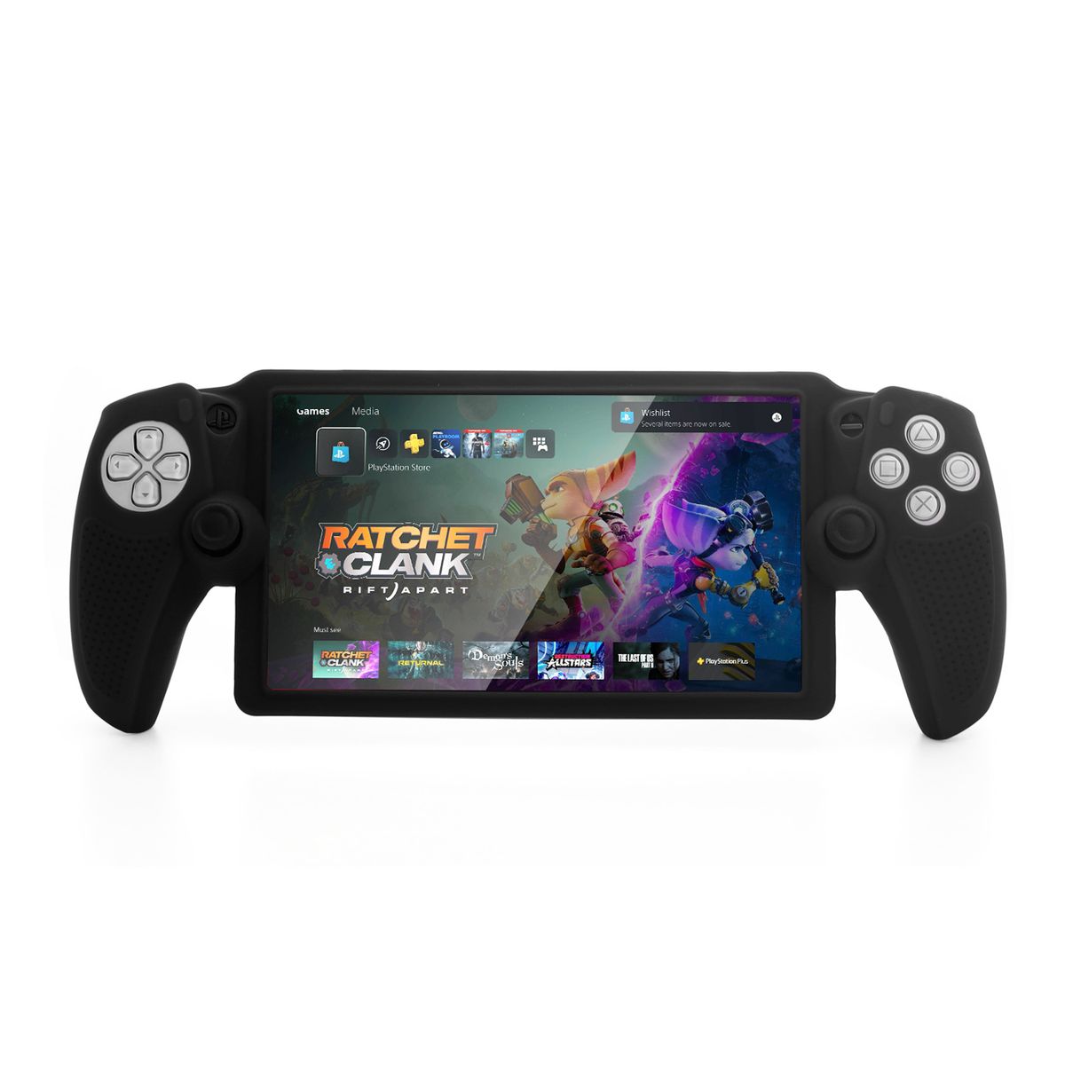 DOBE - DOBE Funda de Silicona Suave para PS5 control Portátil Color Negro