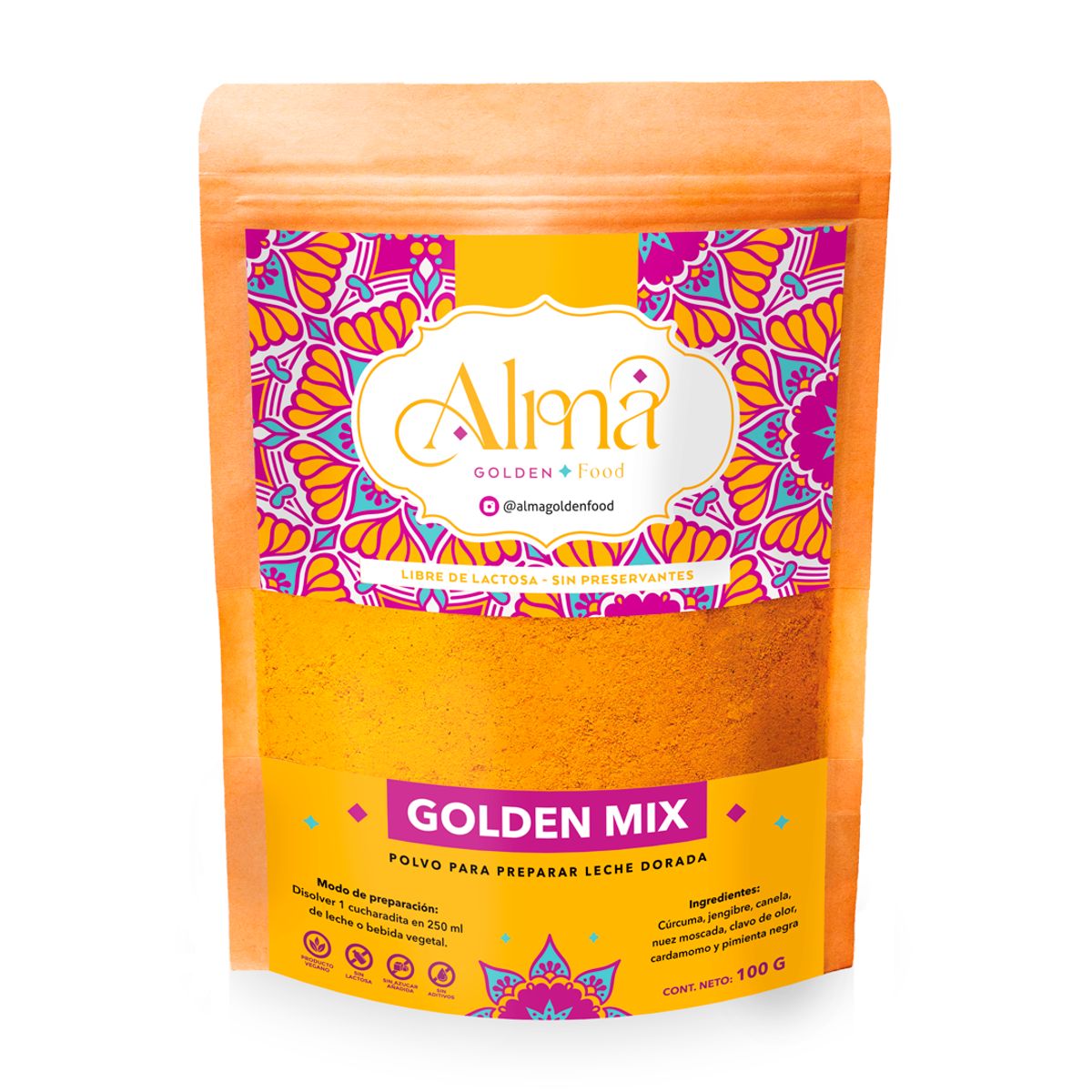 GENERICO - Golden Mix Dorada 100g Alma Golden Food