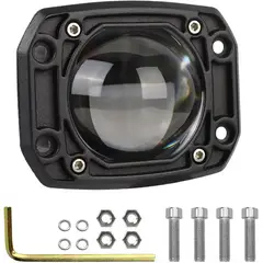 KUANGYE - Foco Neblinero Led Embutido Empotrable Duo Color Autos