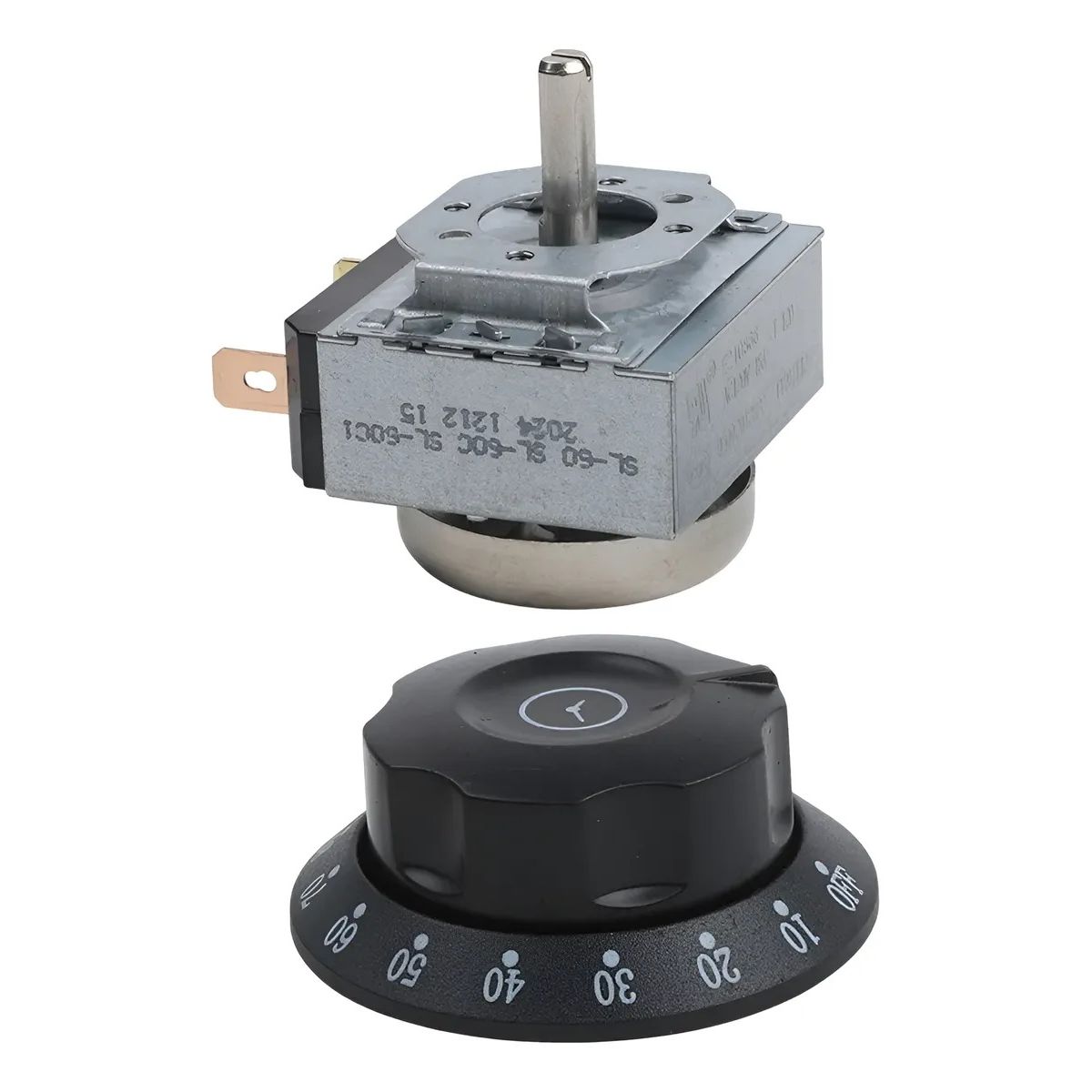 GENERICO - Timer Temporizador Electrico 120 Mins Interruptor Para Horno