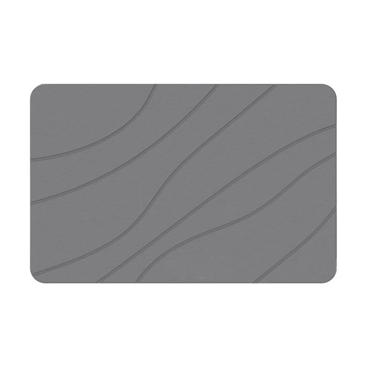 KUANGYE - Piso Baño Diatomita Absorbente Alfombra Ducha Secado Rápido