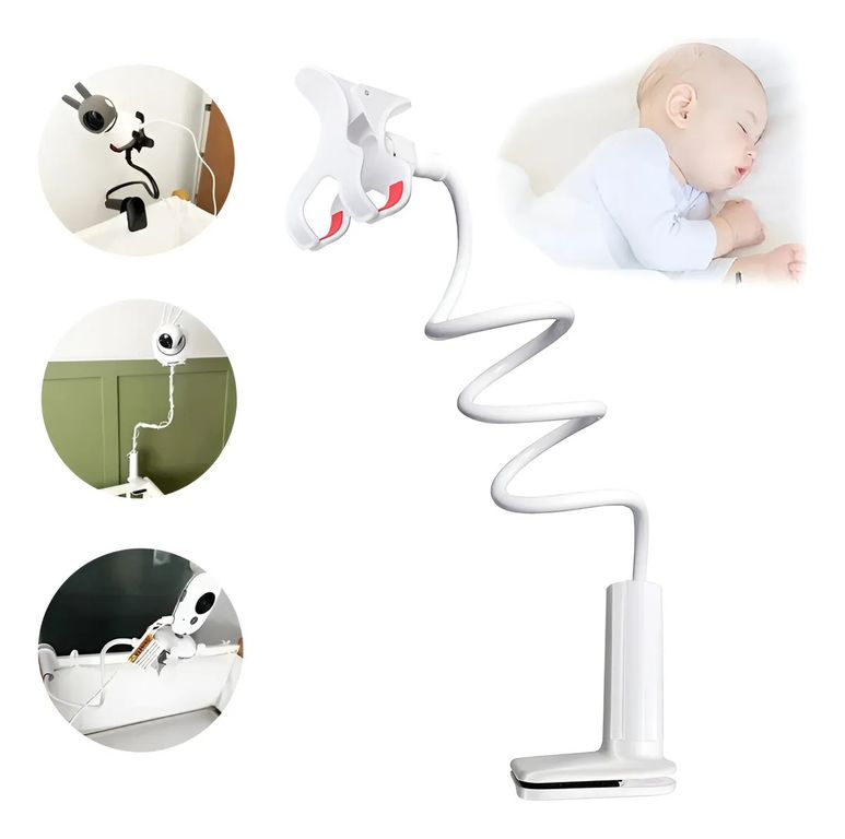 GENERICO Brazo Ajustable Para Monitorcamara Bebe Soporte Universal