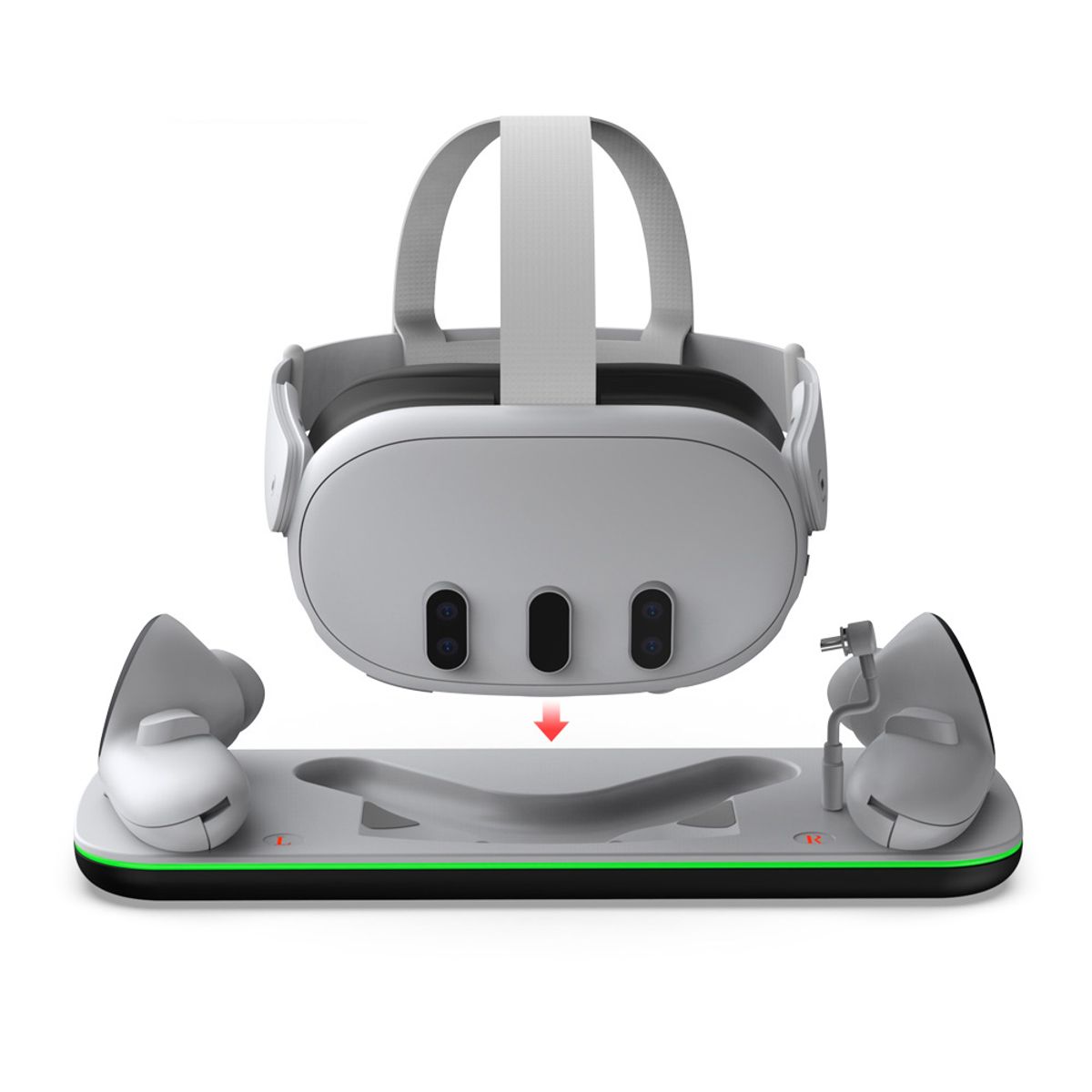 DOBE - DOBE Base de Carga  para Quest 3/3S  Con Bateria