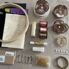 MARTIN BORDADOR - Kit pedreria Pensamiento 3D